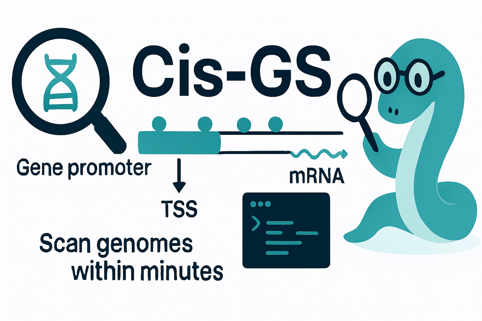 Cis-GS co-expression network visualization