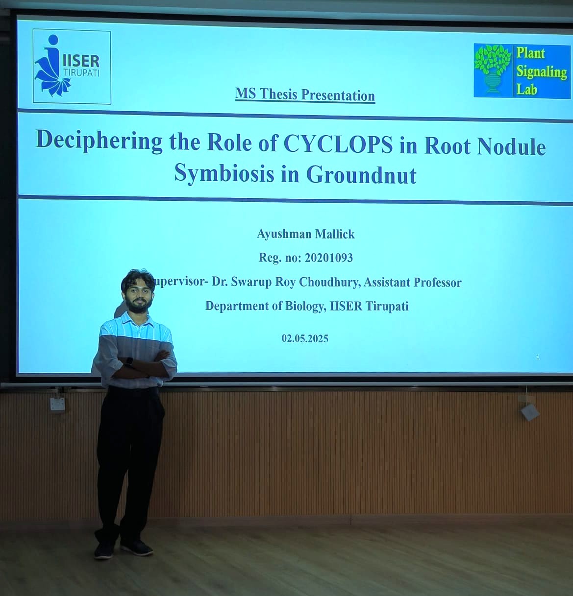 MS Dissertation Defence